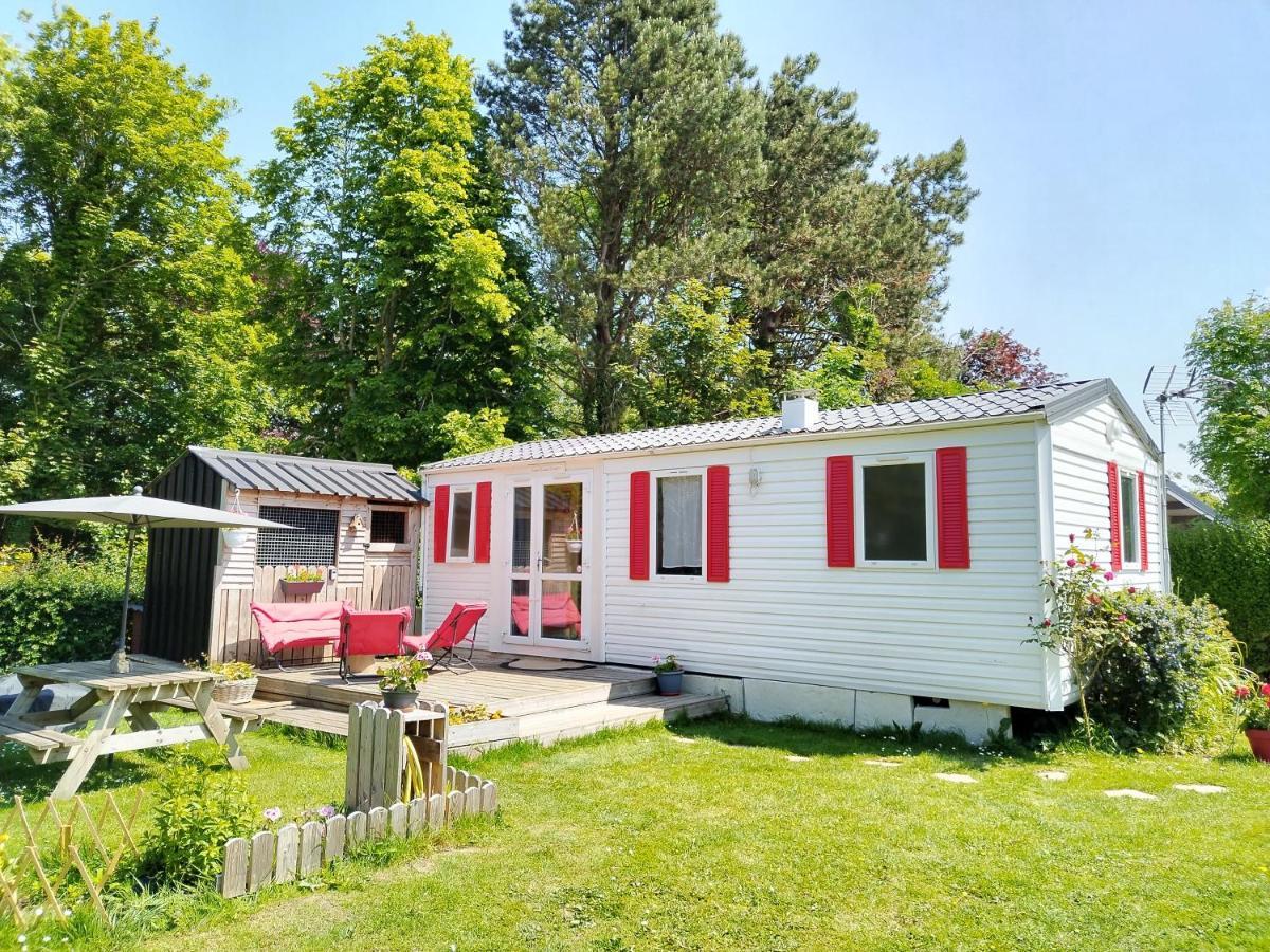 Mobil-Home Coin De Paradis En Cote D'Opale Sur Terrain Prive Et Sa Caravane Hermelinghen Exterior photo